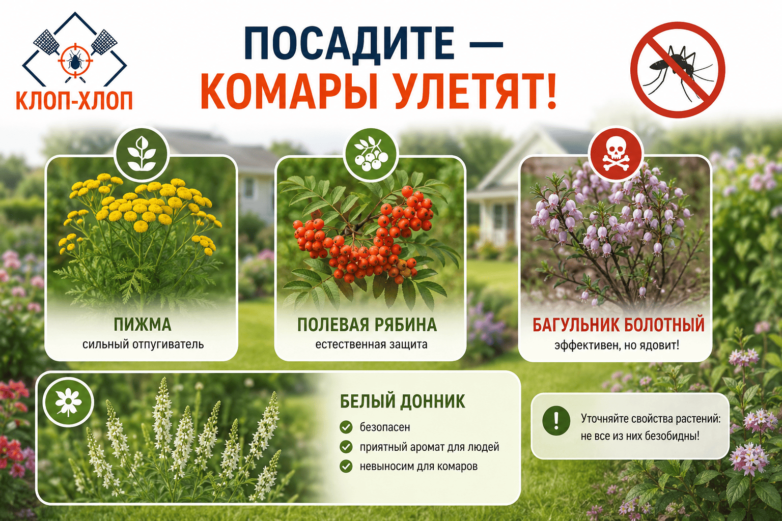 Биологические способы уничтожения комаров